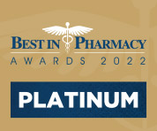 Best in Pharmacy 2022 Platinum Award
